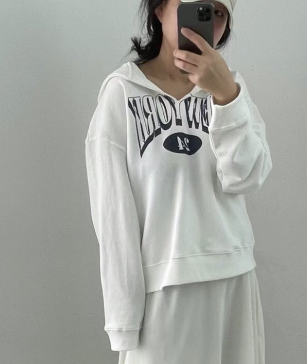 LABELPLUS31韓國直郵㊣女裝新品休閑時尚25春夏推薦熱賣衛衣LABELPLUS31衛衣圖色2