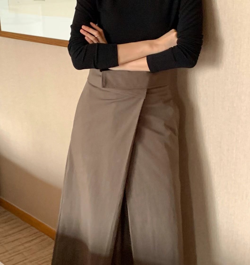 THE LIB韓國㊣直郵東大門代購女裝新品25春夏休閑推薦長裙THE LIB長裙