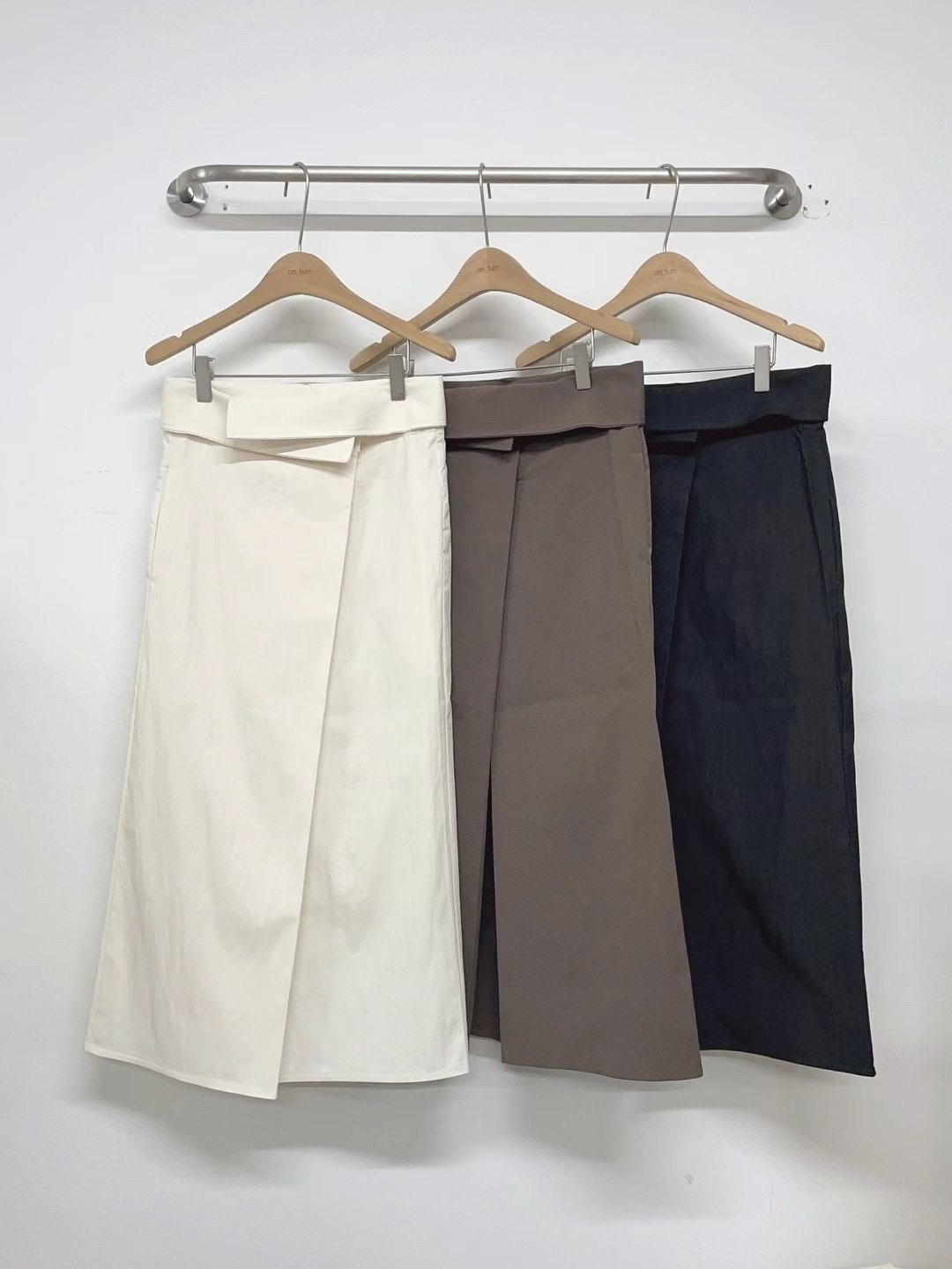 THE LIB韓國㊣直郵東大門代購女裝新品25春夏休閑推薦長裙THE LIB長裙圖色3左三色