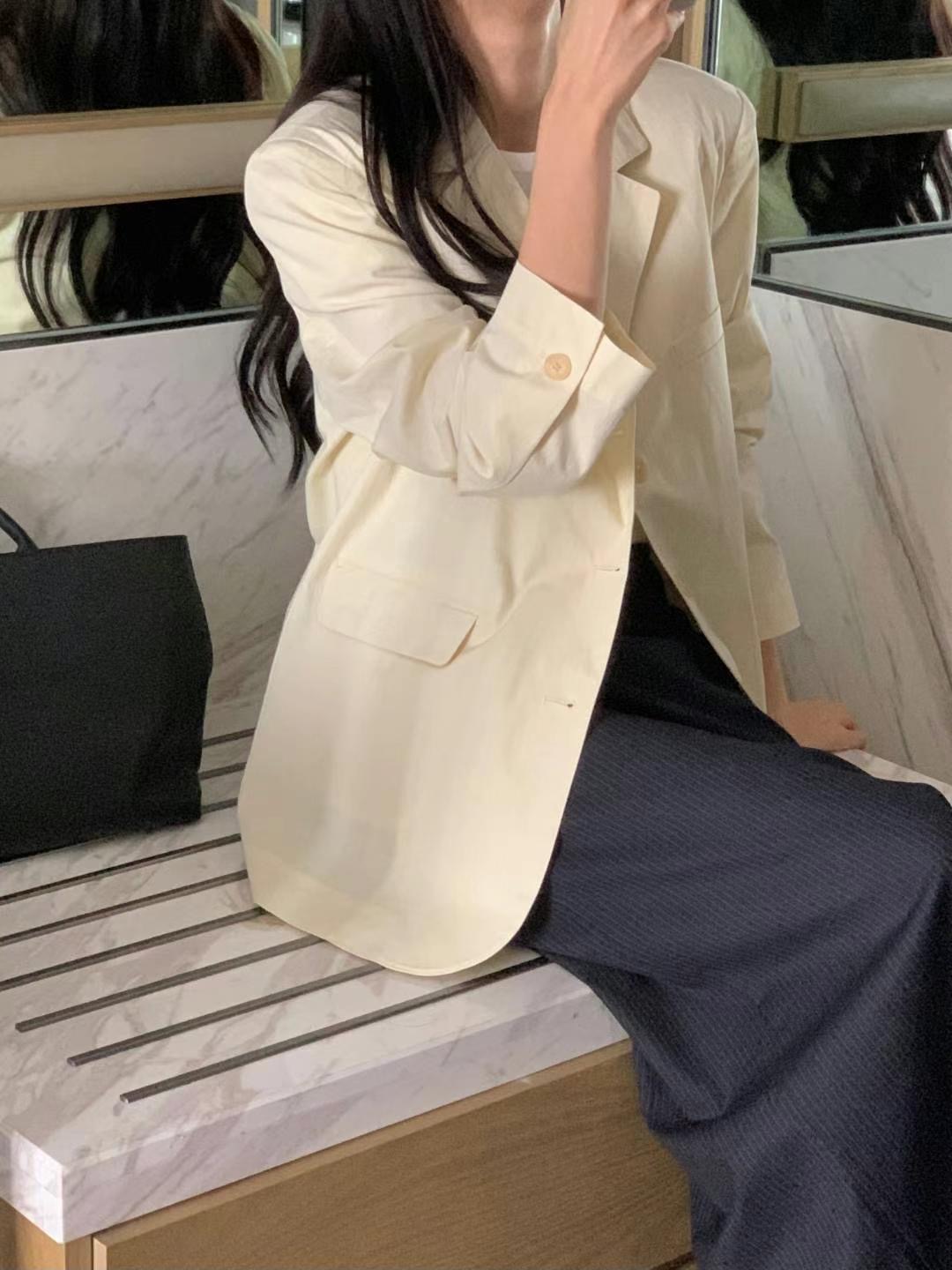 INOUF直郵韓國代購㊣女裝新品時尚人氣熱賣25春夏休閑推薦夾克INOUF/FLUTTER夾克