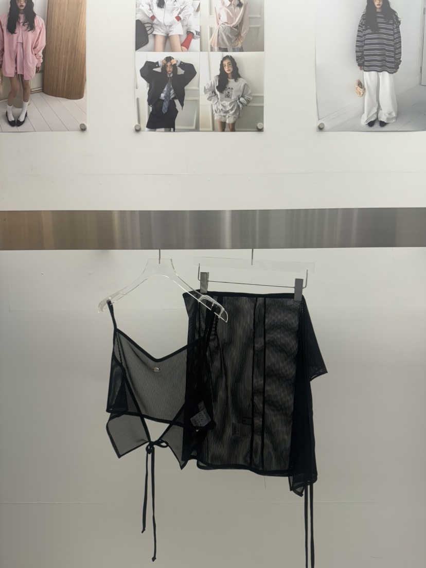 AMOOD直郵韓國代購㊣女裝新品時尚人氣熱賣休閑25春夏推薦套裝AMOOD套裝圖色2