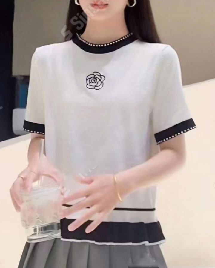 RICO韓國直郵㊣女裝新款休閑人氣推薦時尚熱賣25春夏T恤bling bling/RICOT恤