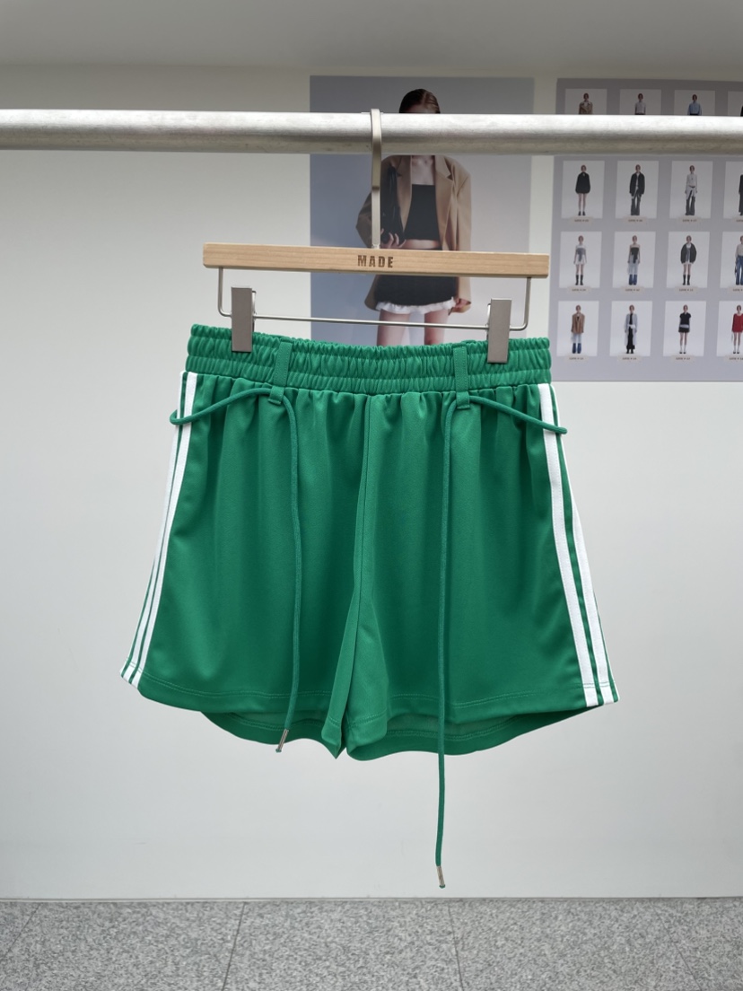 MADE-P韓國直郵㊣女裝新款25春夏人氣熱賣推薦時尚短褲含腰繩MADE-P短褲圖色2