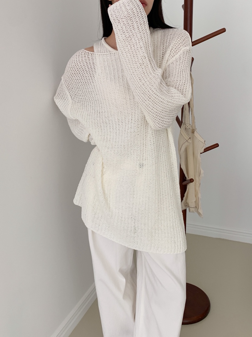 DARLUZ_MI韓國直郵㊣東大門實拍女裝新品推薦休閑熱賣針織衫DARLUZ_MI針織衫