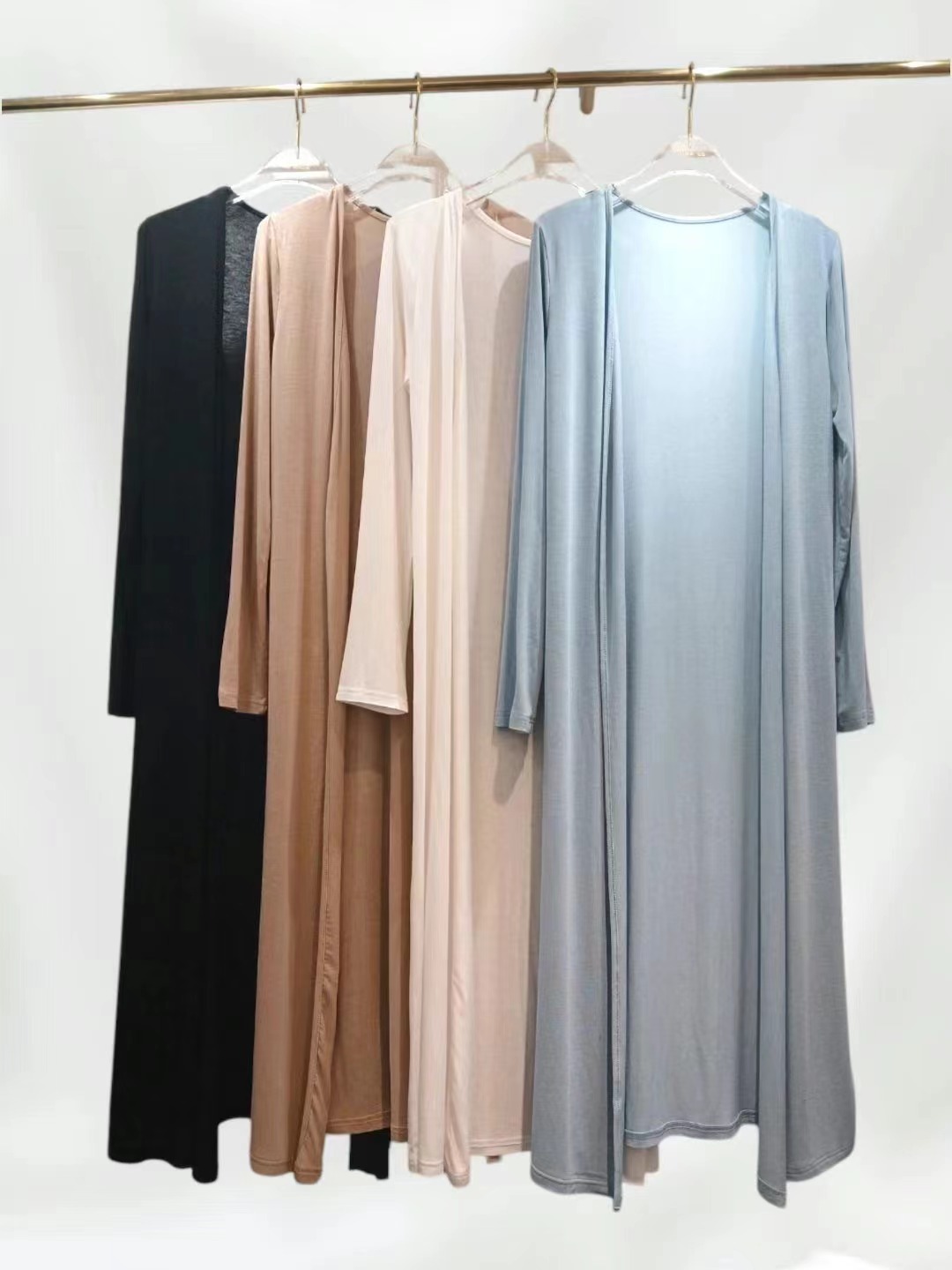 GLAM US韓國直郵㊣東大門實拍女裝新款休閑針織衫開衫長款GLAM US針織衫