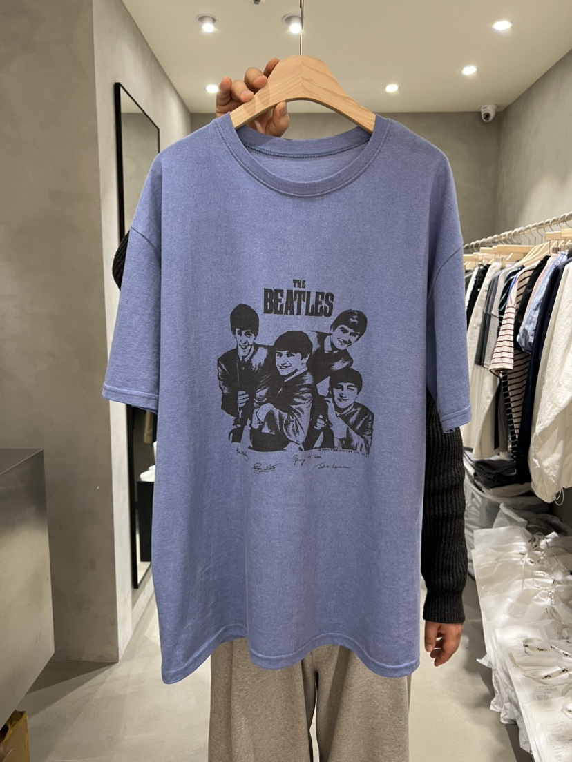 X-MOOD韓國直郵㊣東大門實拍女裝新品時尚25春夏T恤不含腰帶X-MOODT恤
