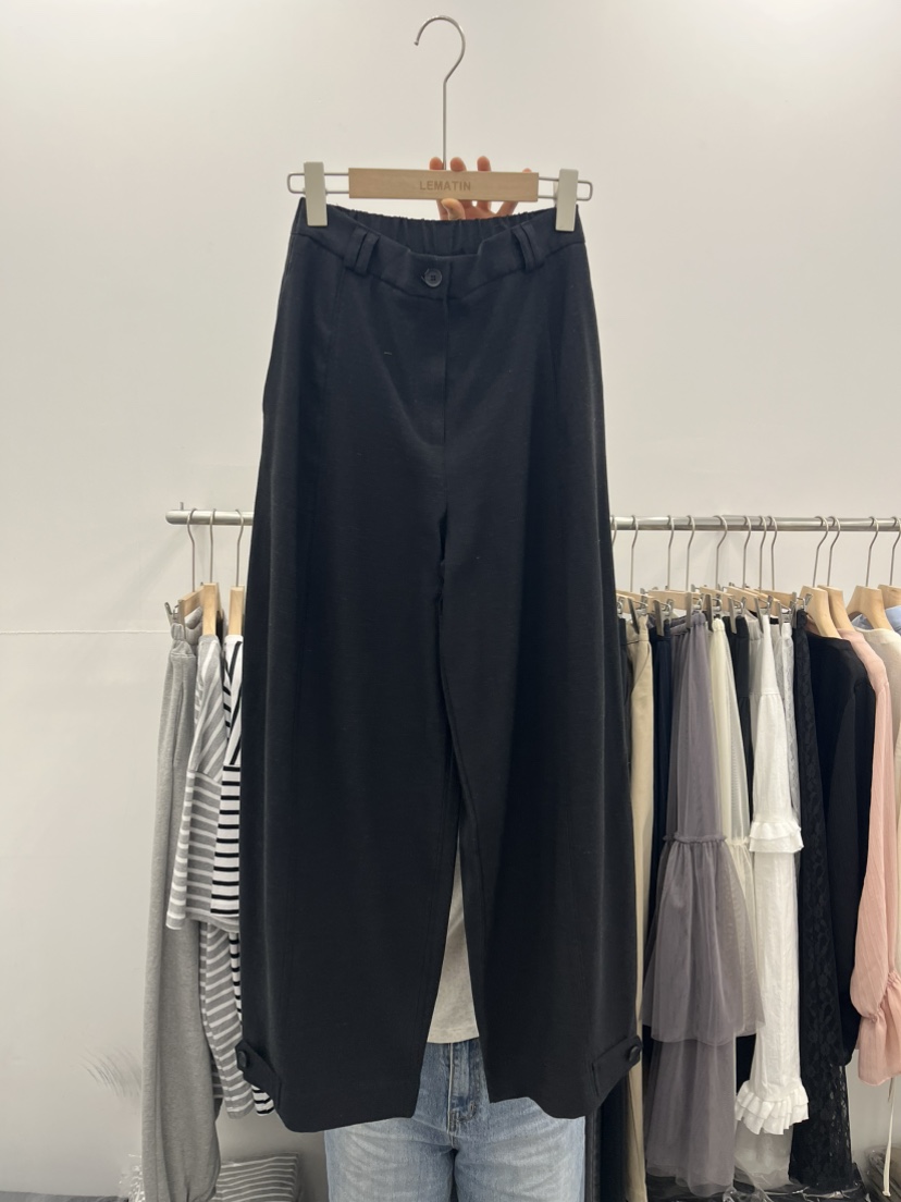 LEMATIN直郵韓國代購㊣女裝新品熱賣時尚人氣休閑25春夏休閑褲LEMATIN休閑褲圖色3