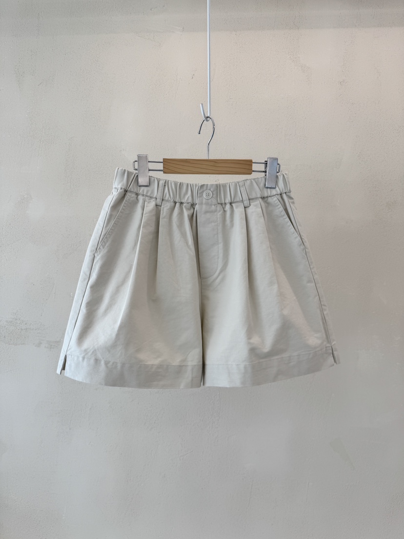 LAUNDRY直郵韓國代購㊣女裝新款人氣熱賣時尚推薦休閑短褲褶皺LAUNDRY短褲圖色2