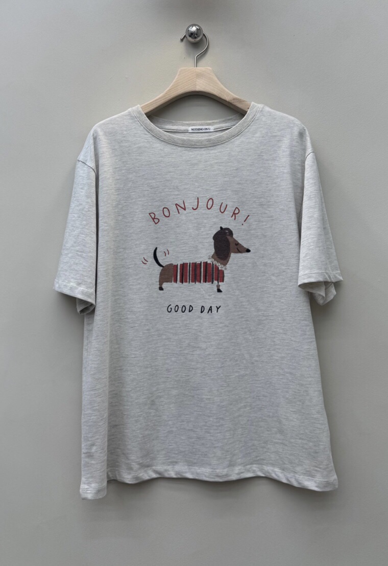 NOTHING直郵韓國代購㊣女裝新品休閑25春夏熱賣推薦時尚T恤NOTHINGT恤圖色2