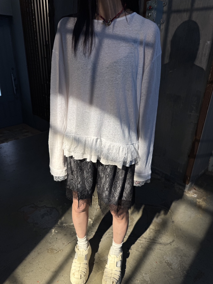 FRANC—L直郵韓國代購㊣女裝新品推薦25春夏熱賣人氣短褲雙面FRANC短褲