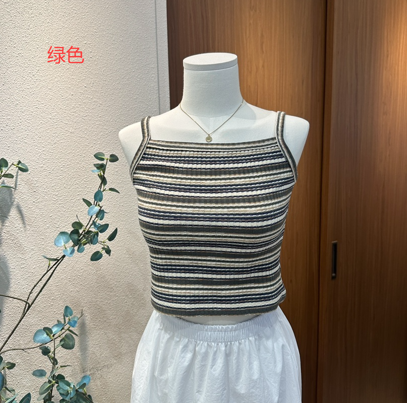 ON THE MODE韓國直郵㊣女裝新品熱賣25春夏休閑推薦吊帶背心ON THE MODE吊帶/背心圖色2