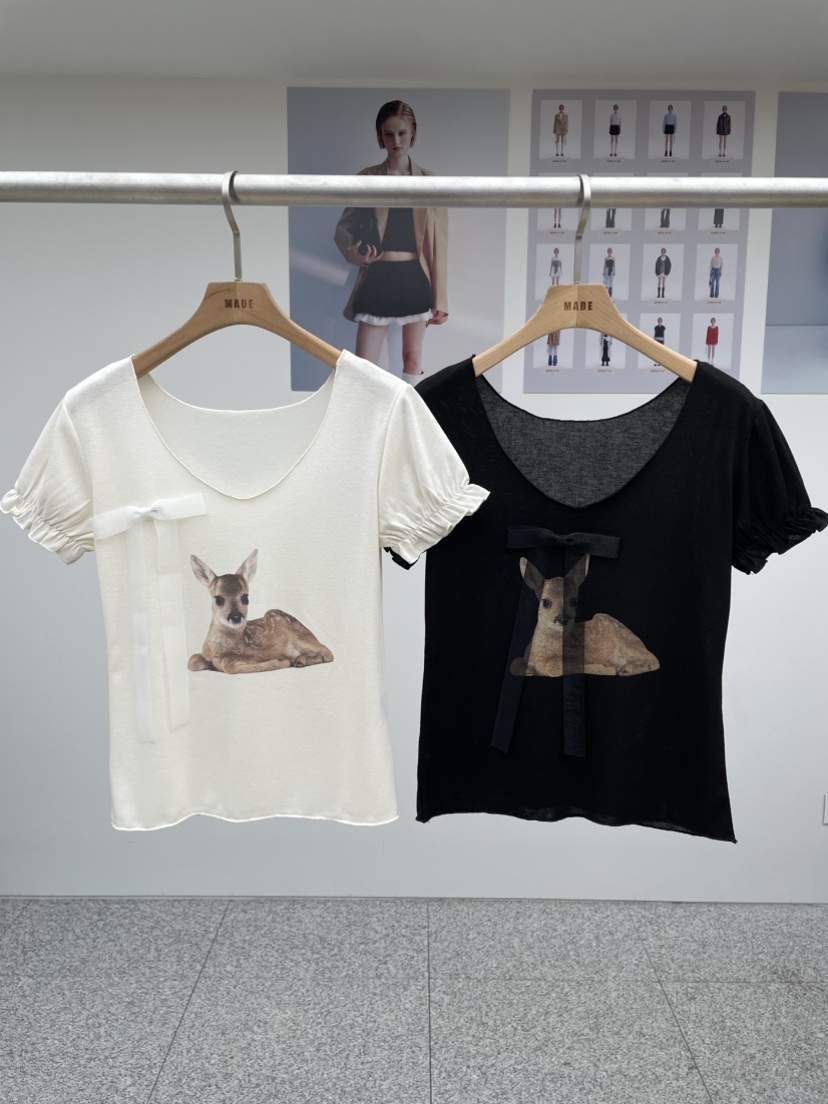 MADE-P韓國㊣直郵東大門代購女裝新品休閑推薦人氣25春夏T恤MADE-PT恤