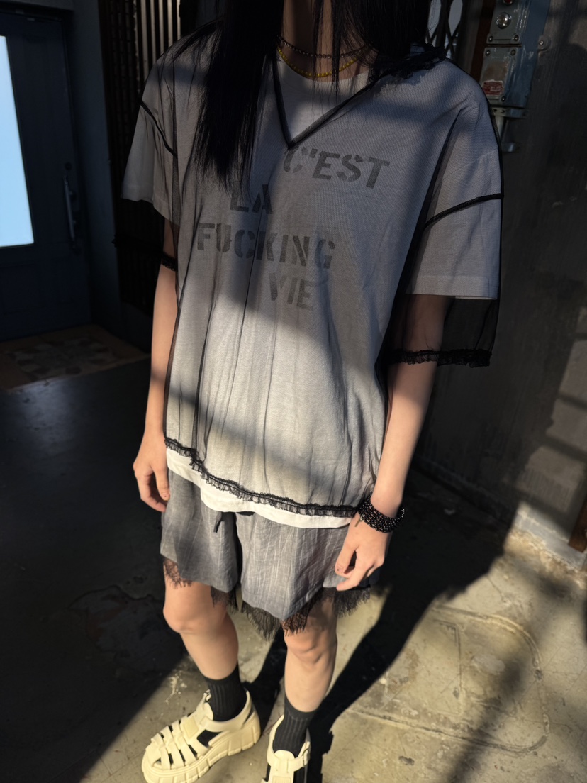 FRANC—L直郵韓國代購㊣女裝新品休閑時尚襯衫蕾絲衫不含內搭FRANC襯衫/蕾絲衫