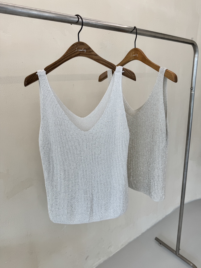 LAUNDRY韓國直郵㊣女裝新品推薦熱賣時尚休閑25春夏吊帶背心LAUNDRY吊帶/背心