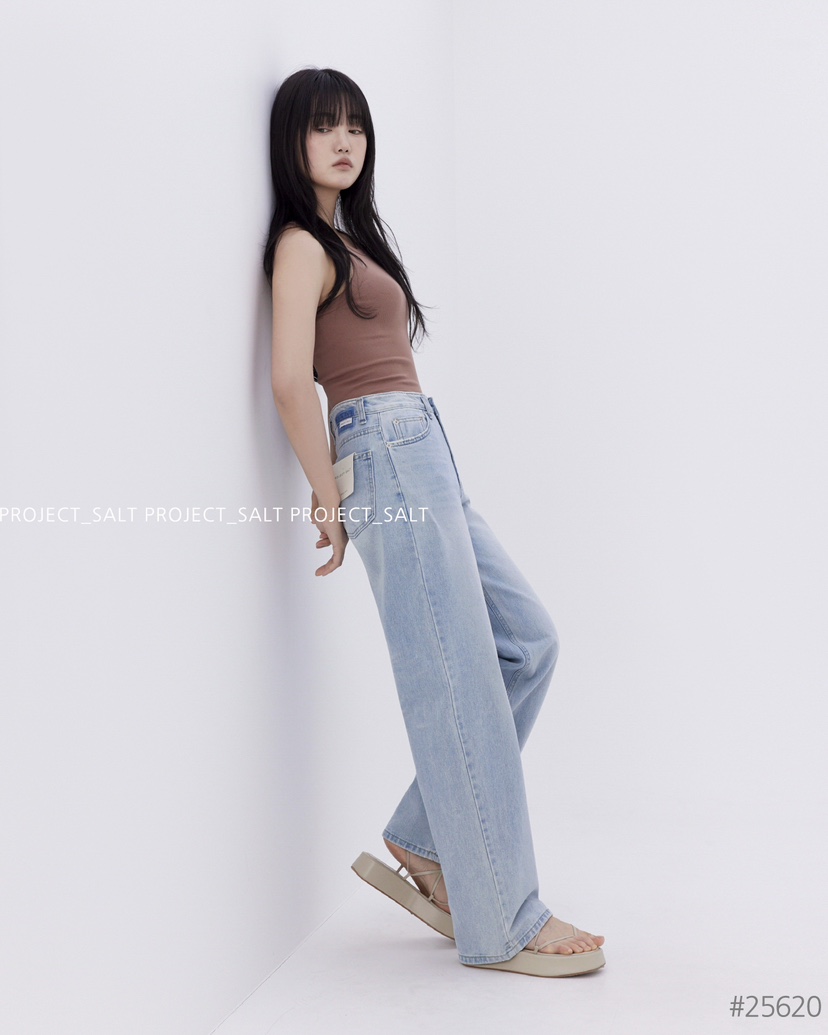 PROJECT SALT韓國直郵㊣東大門實拍女裝新款熱賣牛仔褲PROJECTSALT牛仔褲