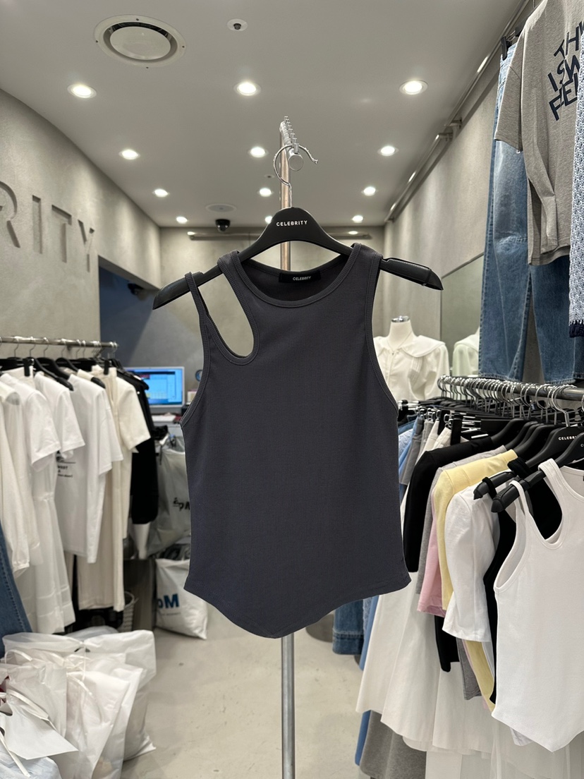 CELEBRITY-A韓國直郵㊣女裝新品25春夏時尚熱賣人氣吊帶背心CELEBRITY-A吊帶/背心圖色2