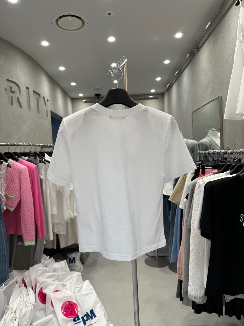 CELEBRITY-A直郵韓國代購㊣女裝新品休閑熱賣時尚推薦25春夏T恤CELEBRITY-AT恤