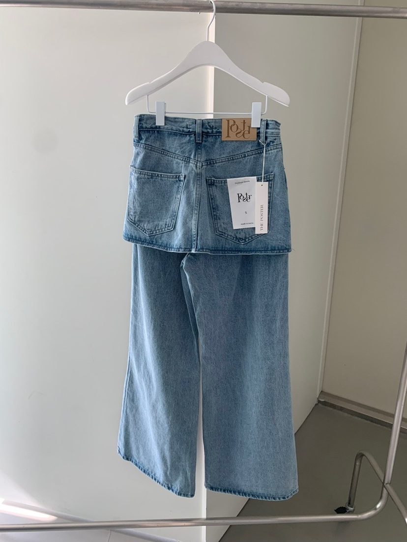 SHOP POSTER韓國㊣直郵東大門代購女裝新款熱賣25春夏裙褲SHOP_POSTER裙褲