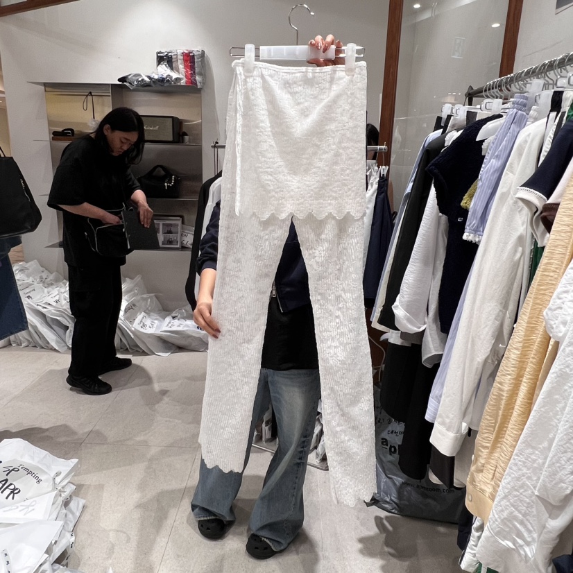 TEMPTING韓國直郵㊣女裝新款25春夏時尚熱賣休閑人氣套裝蕾絲TEMPTING套裝
