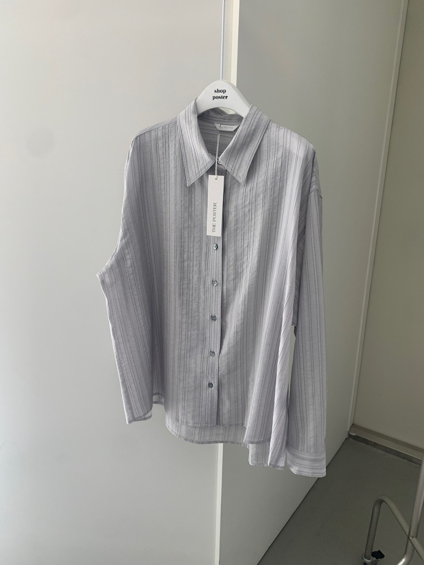 SHOP POSTER直郵韓國代購㊣女裝新款熱賣休閑人氣襯衫蕾絲衫SHOP_POSTER襯衫/蕾絲衫圖色3