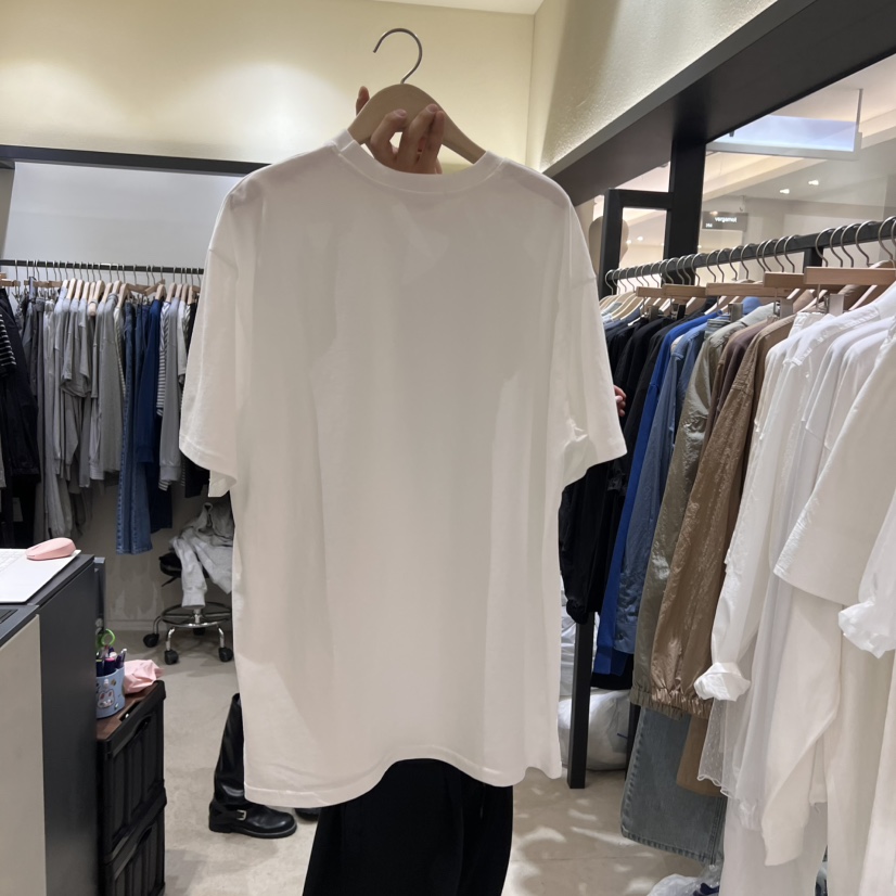 SELF SERVICE韓國直郵㊣東大門實拍女裝新品25春夏T恤寬松SELF SERVICET恤