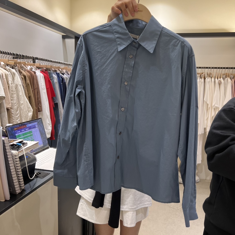 SELF SERVICE韓國㊣直郵東大門代購女裝新品人氣襯衫蕾絲衫SELF SERVICE襯衫/蕾絲衫圖色2