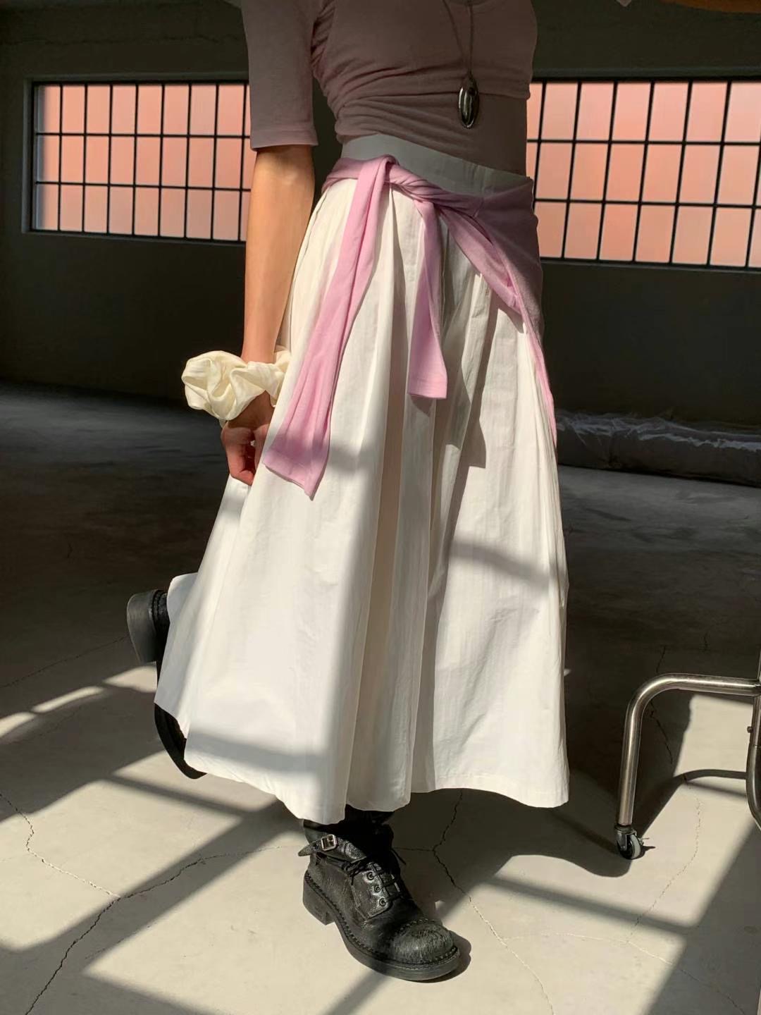 SPRING韓國直郵㊣女裝新品時尚人氣25春夏推薦半身裙中短裙SPRING半身裙/中短裙