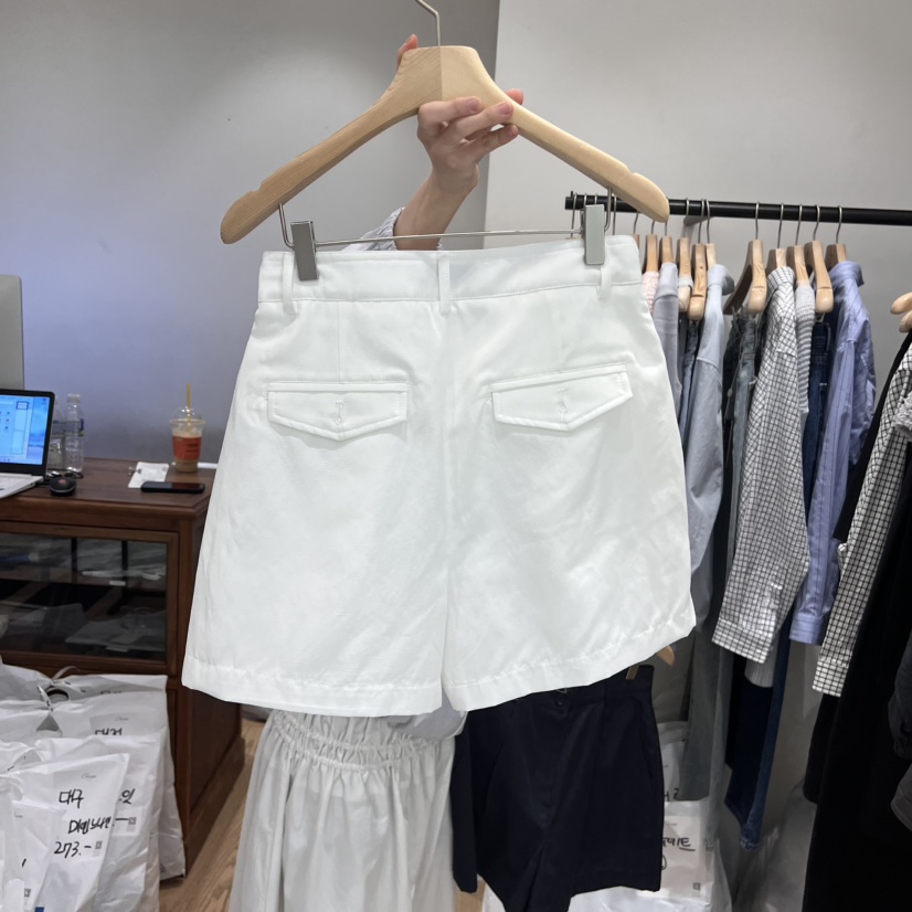 OURIN直郵韓國代購㊣女裝新品人氣時尚休閑熱賣25春夏推薦短褲OURIN短褲