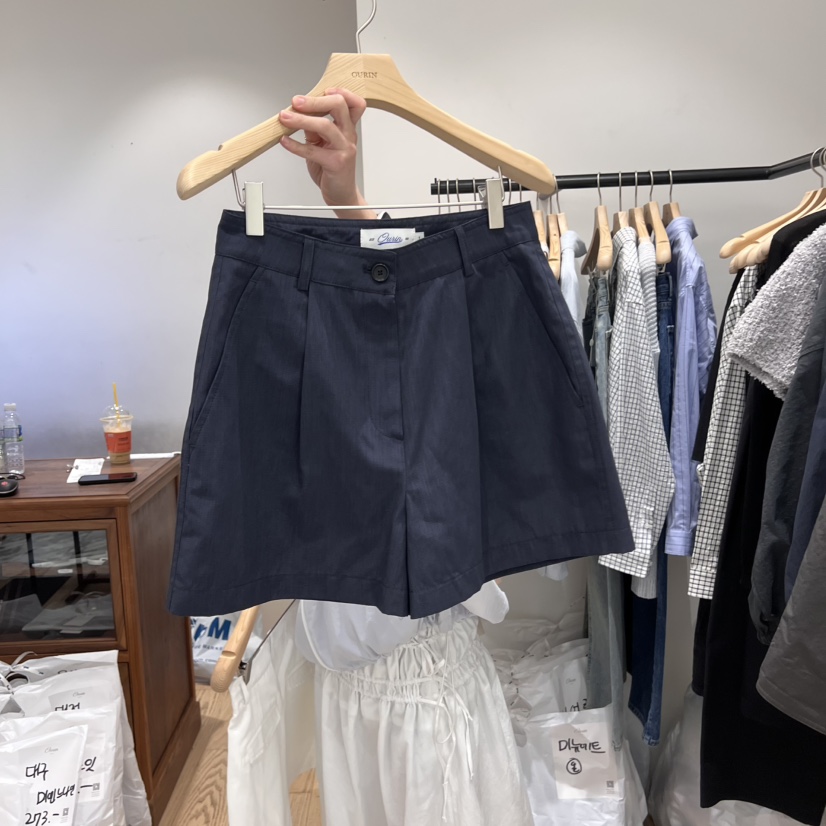 OURIN直郵韓國代購㊣女裝新品人氣時尚休閑熱賣25春夏推薦短褲OURIN短褲圖色2