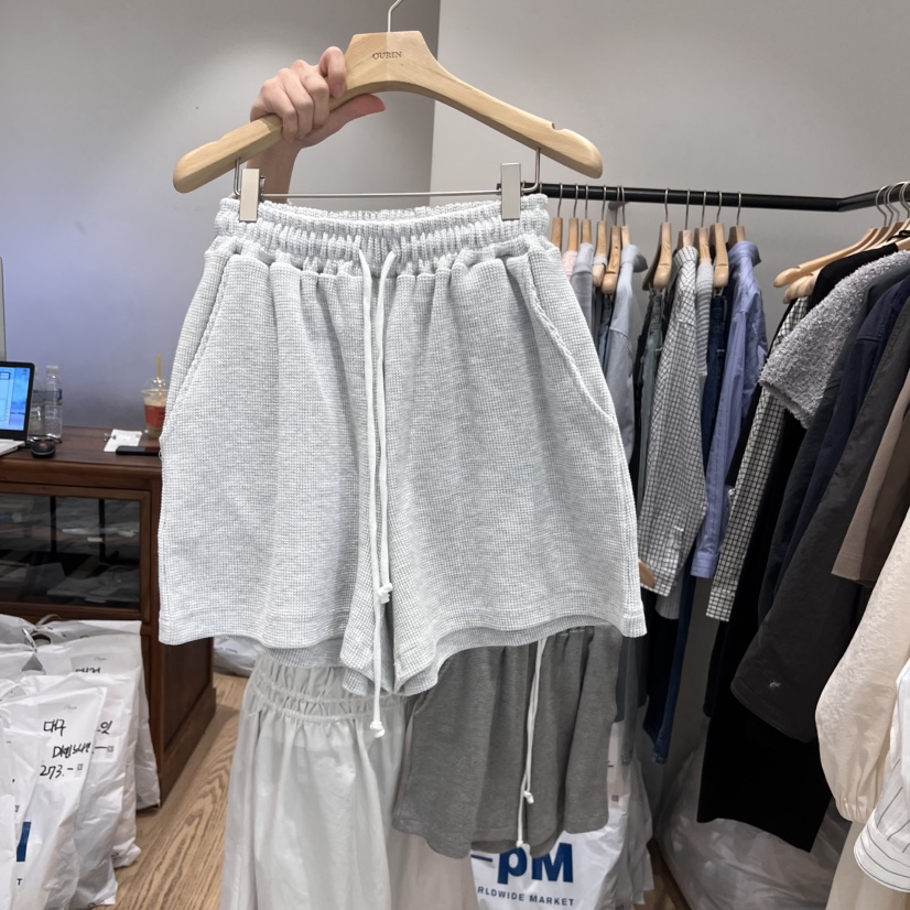 OURIN韓國㊣直郵東大門代購女裝新品推薦休閑時尚人氣熱賣短褲OURIN短褲