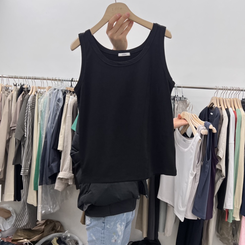 IDEE-A直郵韓國代購㊣女裝新品人氣25春夏熱賣休閑吊帶背心IDEE-A吊帶/背心