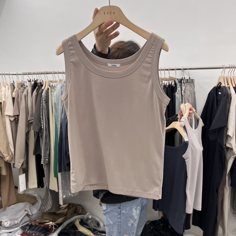 IDEE-A直郵韓國代購㊣女裝新品人氣25春夏熱賣休閑吊帶背心IDEE-A吊帶/背心圖色3