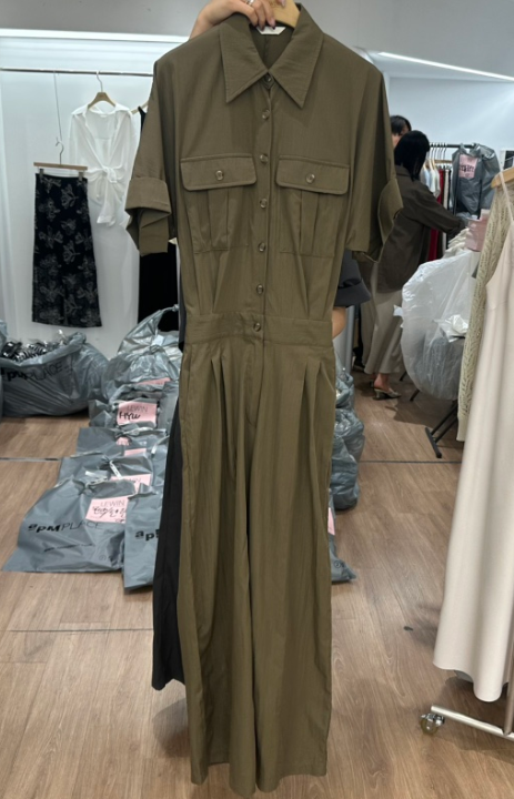 LEWIN韓國㊣直郵東大門代購女裝新款時尚25春夏推薦休閑連體褲LEWIN連體褲圖色2