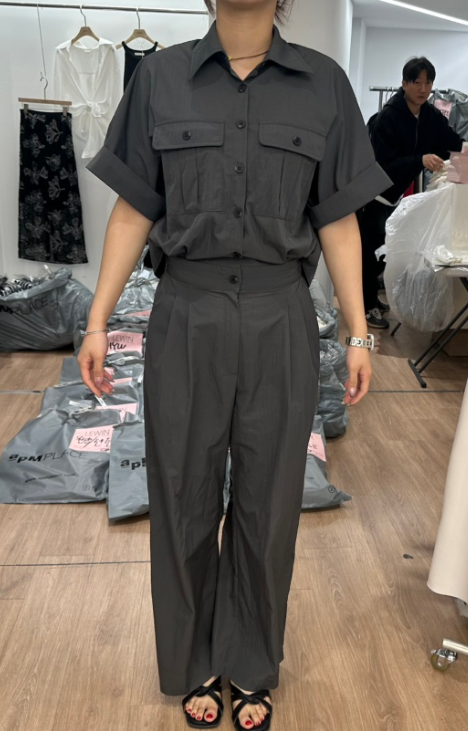 LEWIN韓國㊣直郵東大門代購女裝新款時尚25春夏推薦休閑連體褲LEWIN連體褲圖色3