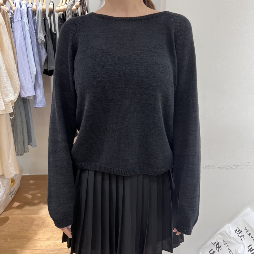 VERVEINE韓國㊣直郵東大門代購女裝新品人氣推薦針織衫亞麻VERVEINE針織衫圖色3