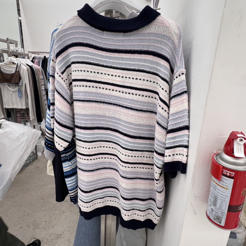 BREATHE韓國直郵㊣東大門實拍女裝新品25春夏推薦時尚針織衫BREATHE針織衫