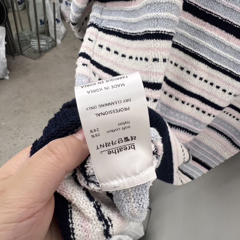 BREATHE韓國直郵㊣東大門實拍女裝新品25春夏推薦時尚針織衫BREATHE針織衫