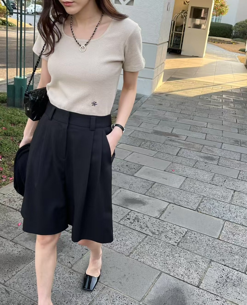 PRIVIE韓國直郵㊣女裝新品時尚25春夏熱賣人氣推薦休閑T恤PRIVIET恤