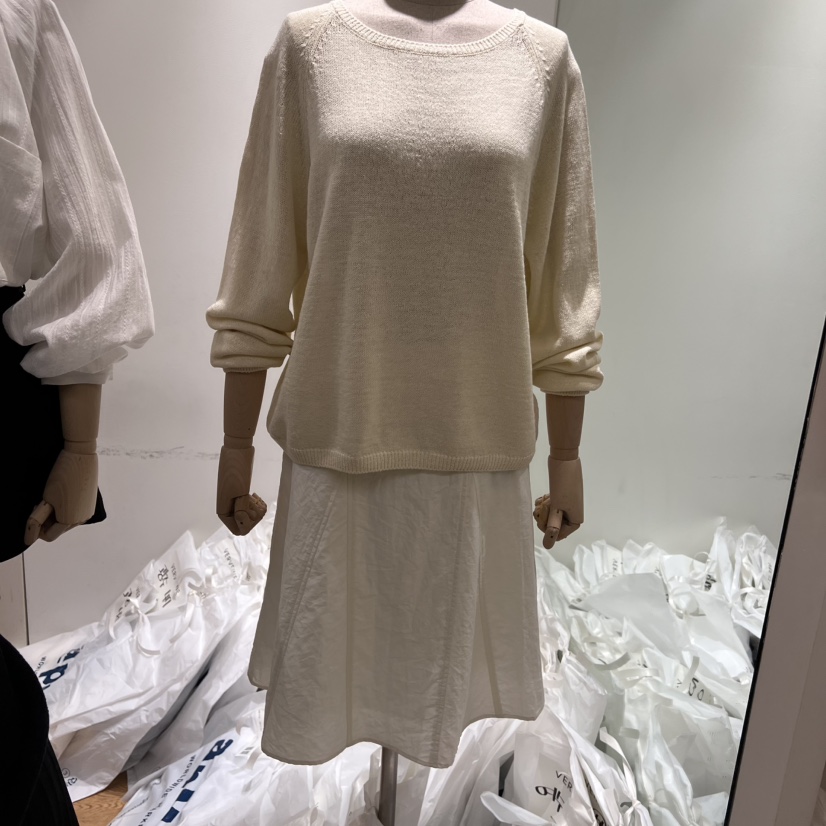 VERVEINE韓國㊣直郵東大門代購女裝新款休閑半身裙中短裙喇叭VERVEINE半身裙/中短裙