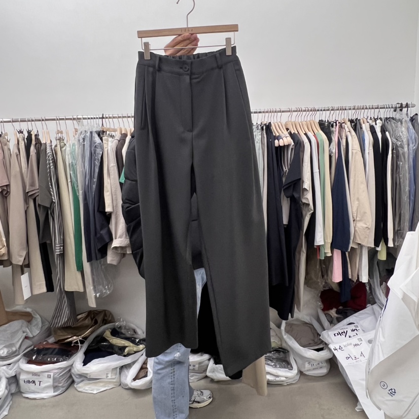 IDEE-A韓國直郵㊣女裝新品25春夏推薦熱賣休閑人氣時尚休閑褲IDEE-A休閑褲圖色3