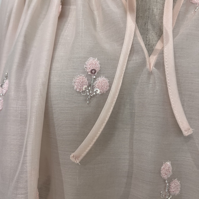 LOGARDEN韓國㊣直郵東大門代購女裝新品推薦25春夏襯衫蕾絲衫LO GARDEN襯衫/蕾絲衫