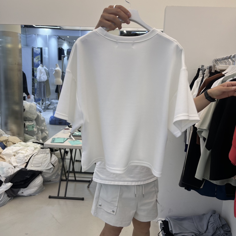 NON CLIP直郵韓國代購㊣女裝新品推薦休閑25春夏熱賣人氣T恤NON CLIPT恤
