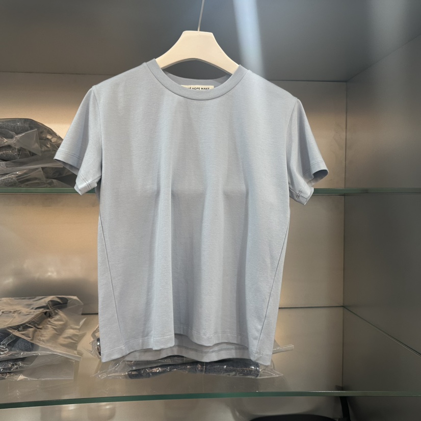 AIME HOPE MAKE韓國㊣直郵東大門代購女裝新品25春夏熱賣T恤AIME HOPE MAKET恤圖色3