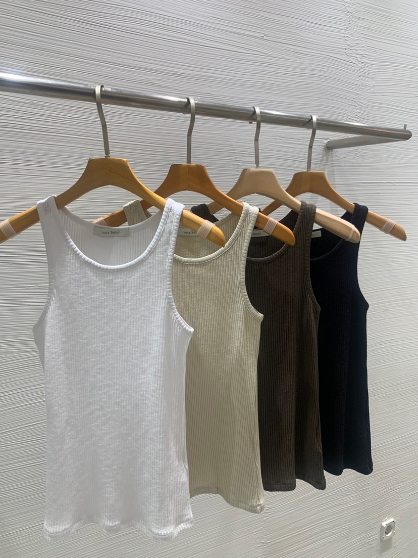 LUCY SALON直郵韓國代購㊣女裝新款熱賣推薦時尚人氣吊帶背心LUCY SALON吊帶/背心