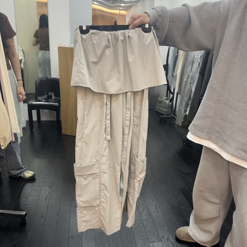AIME HOPE MAKE韓國㊣直郵東大門代購女裝新品推薦裙褲工裝褲AIME HOPE MAKE裙褲圖色3