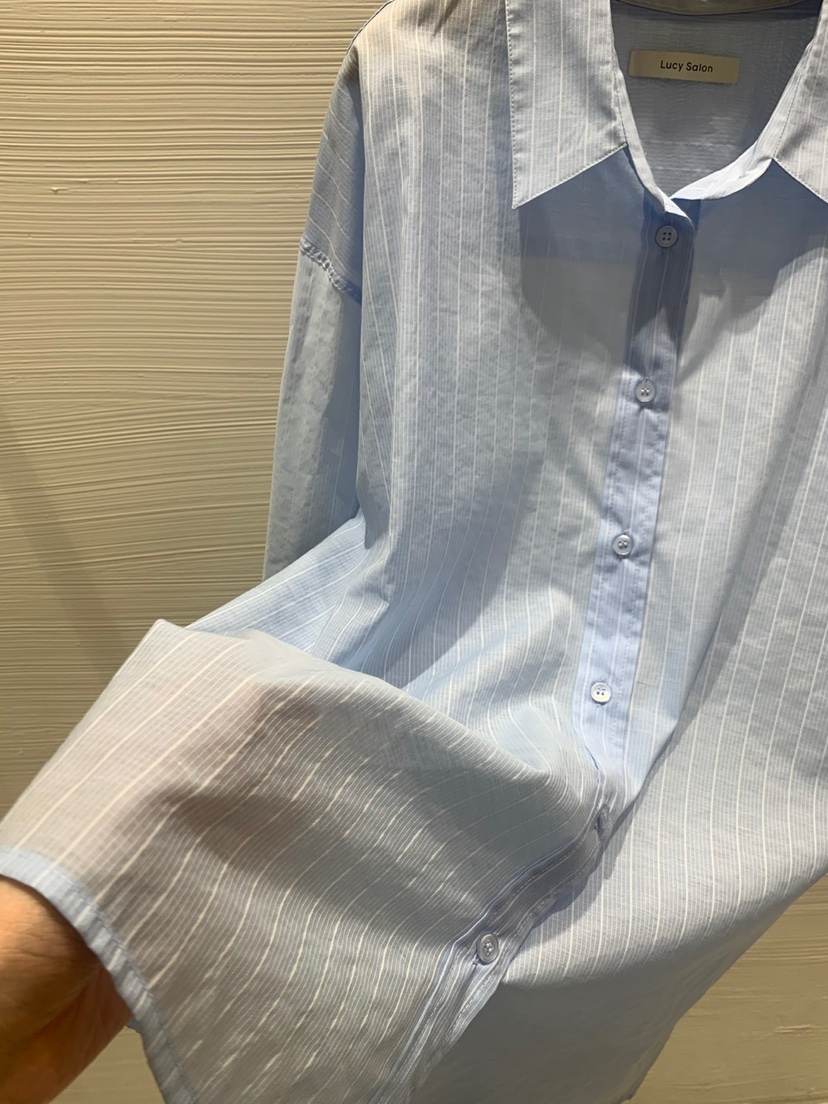 LUCY SALON韓國直郵㊣東大門實拍女裝新品人氣時尚襯衫蕾絲衫LUCY SALON襯衫/蕾絲衫