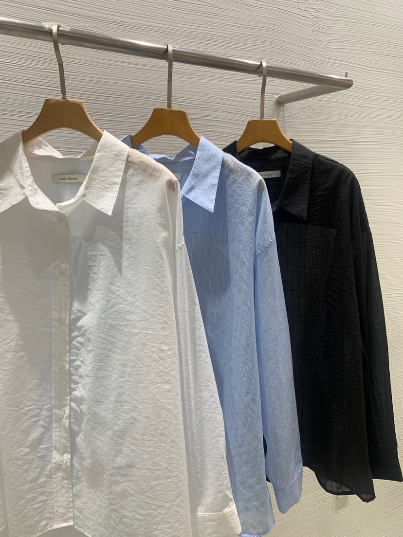 LUCY SALON韓國直郵㊣東大門實拍女裝新品人氣時尚襯衫蕾絲衫LUCY SALON襯衫/蕾絲衫
