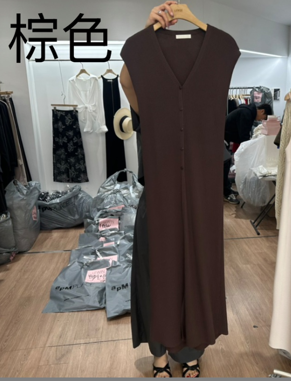 LEWIN韓國直郵㊣女裝新品休閑人氣25春夏推薦熱賣連衣裙開衫LEWIN連衣裙圖色2