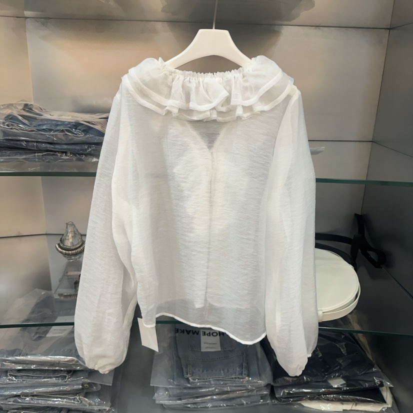 AIME HOPE MAKE韓國直郵㊣女裝新品推薦25春夏襯衫蕾絲衫AIME HOPE MAKE襯衫/蕾絲衫