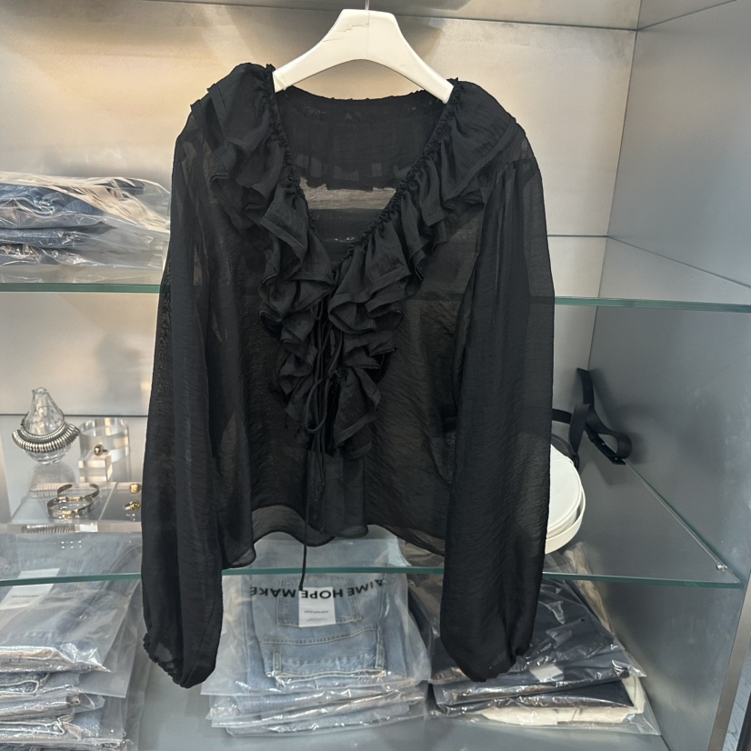 AIME HOPE MAKE韓國直郵㊣女裝新品推薦25春夏襯衫蕾絲衫AIME HOPE MAKE襯衫/蕾絲衫圖色3